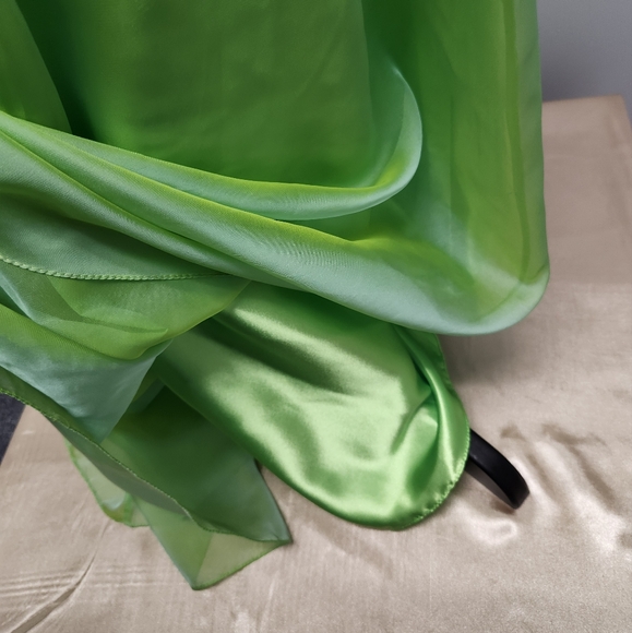 Beautiful Prom Formal Gown in Chartreuse - Picture 2 of 13